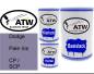 Preview: Dodge, Pale Iris, CP / SCP: 500ml Lackdose + 500ml Klarlack + 250ml Härter - Set, von ATW Autoteile West.